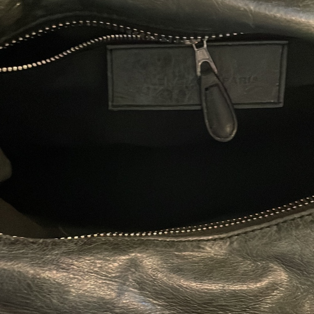 Beautiful leather gray Balenciaga Giant City bag/tote. Like motorcycle bag - Picture 9 of 16
